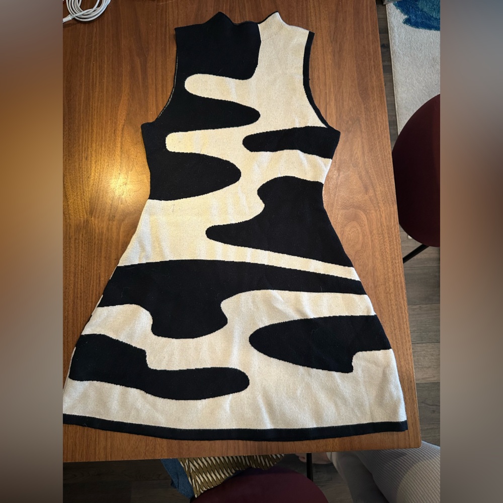 Cider Black and Gray Knit Fabric